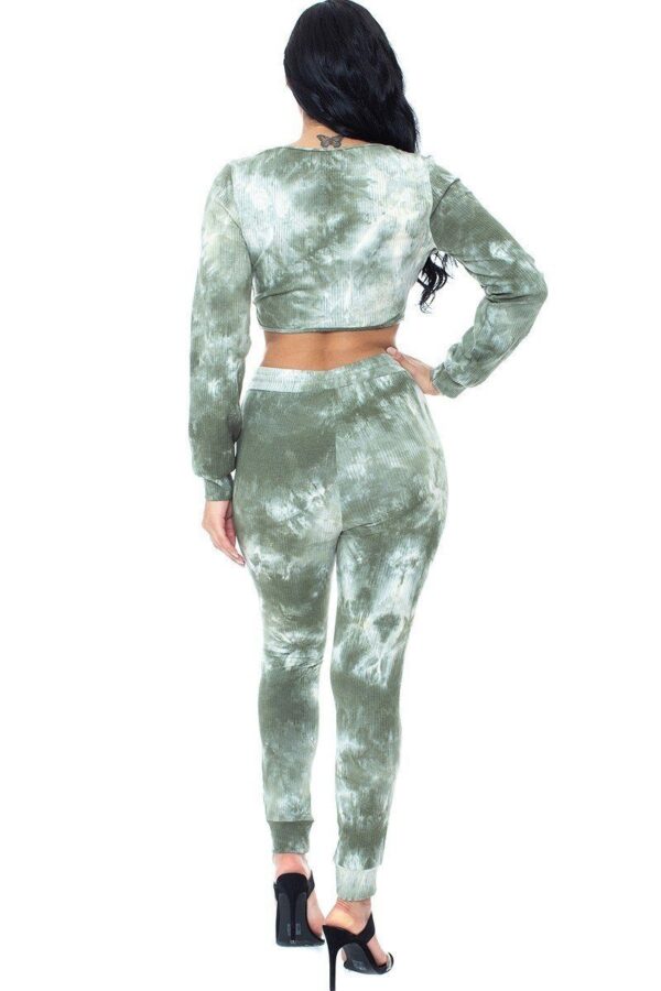 Tie Dye Ribbed Sweater Set - Image 4