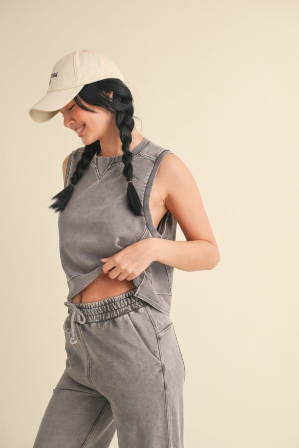 Mineral Wash Sleeveless Top - Image 10