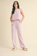 Mineral Wash Sleeveless Top
