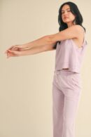 Mineral Wash Sleeveless Top