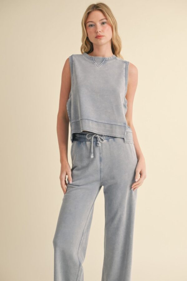 Mineral Wash Sleeveless Top - Image 2