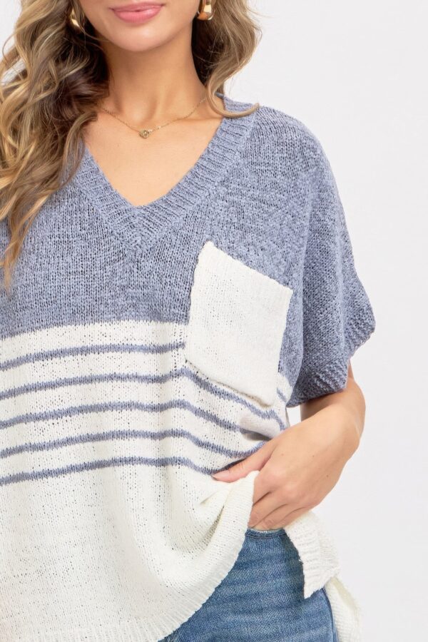 Casual Oversized Knit Top - Image 6