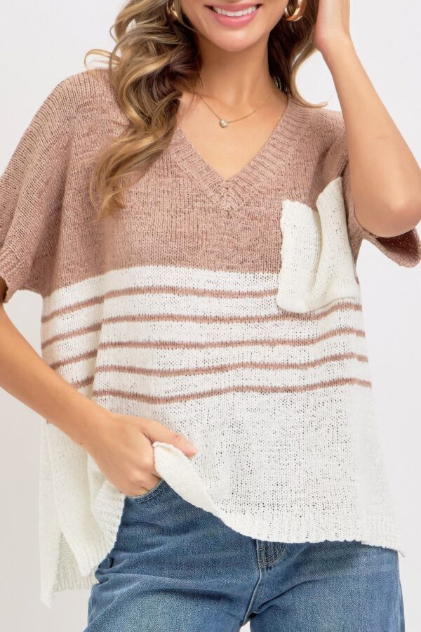 Casual Oversized Knit Top - Image 4
