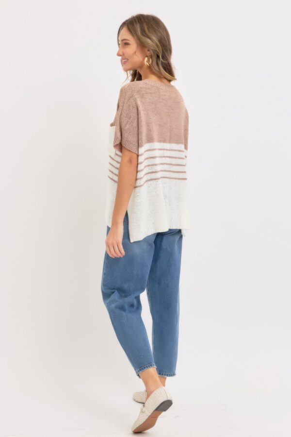 Casual Oversized Knit Top - Image 6