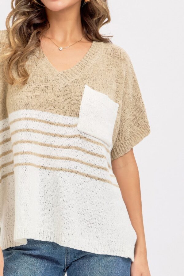 Casual Oversized Knit Top - Image 6