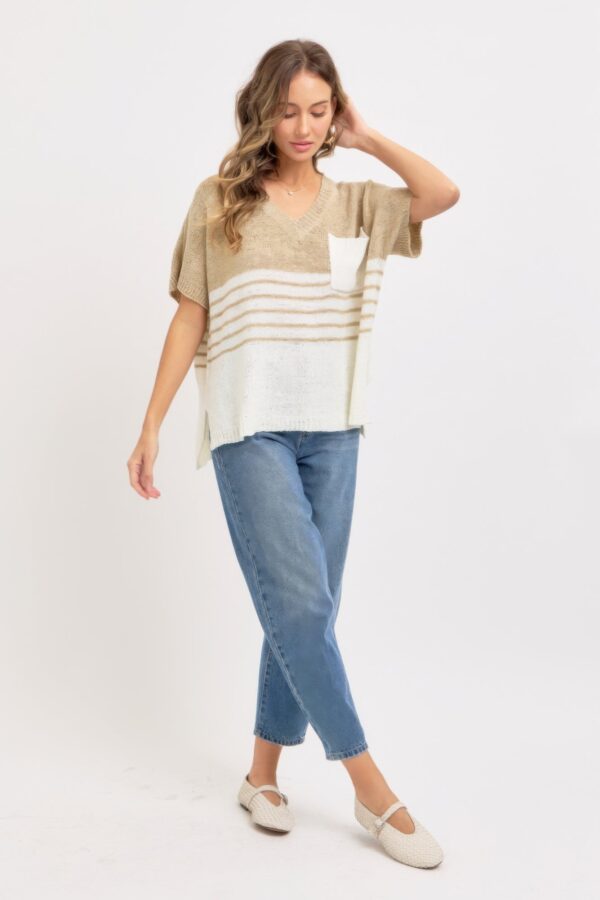 Casual Oversized Knit Top - Image 10