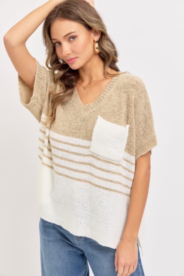 Casual Oversized Knit Top - Image 11