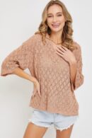 Pointelle Knit Top