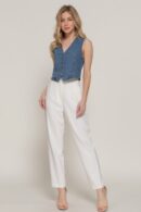 Stretch Denim Vest