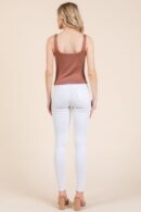 V-neck Basic Double Layers Tank Top