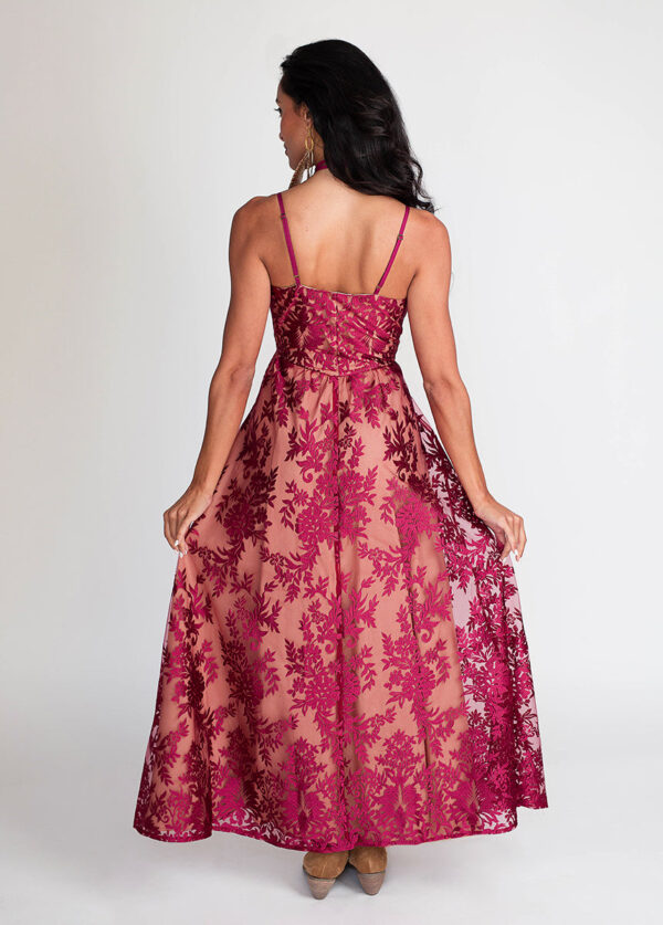 Holli Dress in Red Wine - Image 8