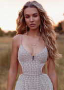 Bebe Dress in Ecru