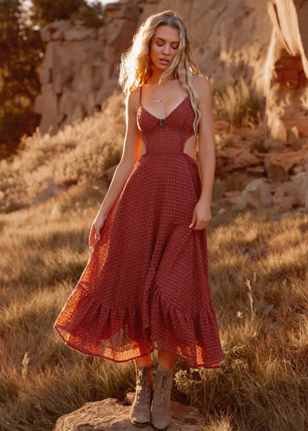 Bebe Dress in Cedar - Image 2