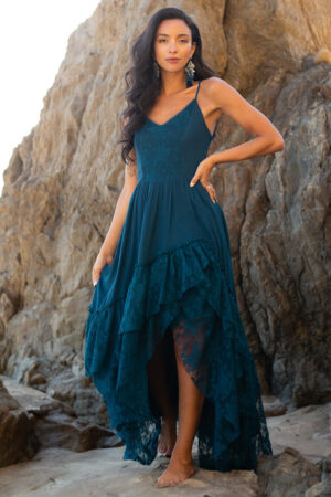 Christelle Dress in Deep Ocean
