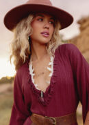 Honey Dress in Rosewood