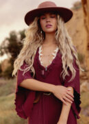 Honey Dress in Rosewood