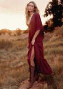 Honey Dress in Rosewood