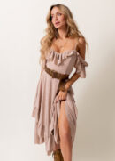 Odile Dress in Desert Shell